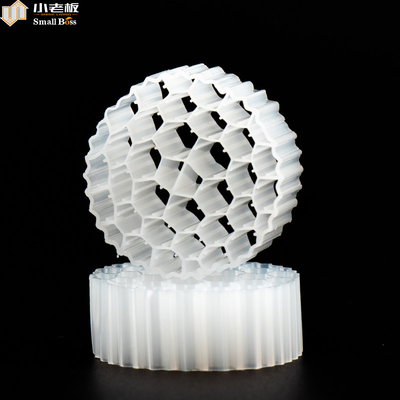 شراء PE38 الوسائط المرشحة انخفاض استهلاك الطاقة Mbbr حامل الكتلة الحيوية العائمة online manufacture