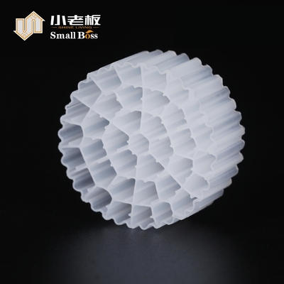 شراء مادة PE37 HDPE البلاستيك الأبيض Mbbr الوسائط المرشحة الحيوية لمعالجة مياه الصرف الصحي online manufacture