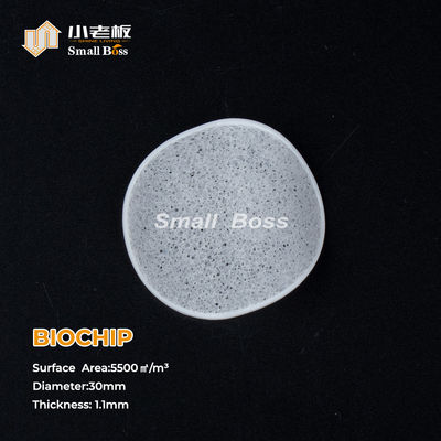 شراء White Color Mbbr Filter Media with Virgin HDPE Material Ras Biochip online manufacture