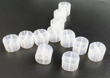 شراء الكفاءة العالية MBBR الوسائط البيولوجية K1 الوسائط الدقيقة 12mm X 9mm اللون الأبيض online manufacture