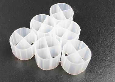 شراء كفاءة عالية لون أبيض مواد بلاستيكية وسائل تصفية لمعالجة مياه الصرف الصحي online manufacture