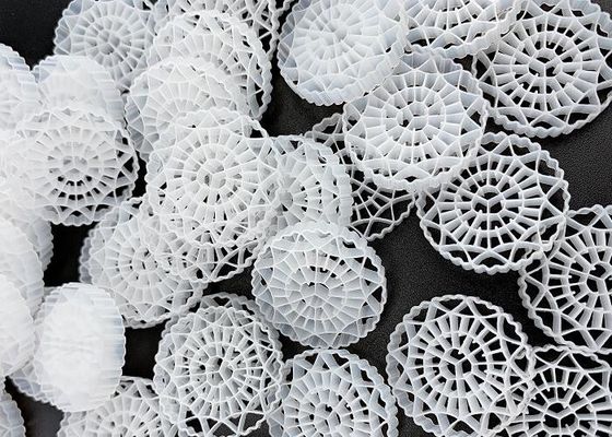 شراء 100٪ HDPE العذراء FDA Safty White الطبيعة اللون MBBR الوسائط المرشحة online manufacture