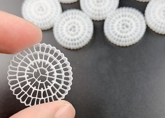 شراء Kaldnes K5 FDA السلامة الفيلم الحيوي النشط معلق سريع Mbbr بيولوجية وسائل الفلتر online manufacture