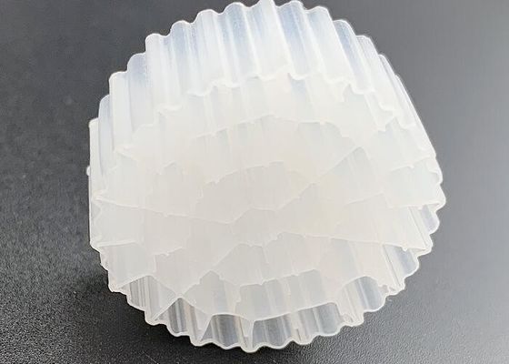شراء الوسائط البيولوجية البكر HDPE 25 * 10MM MBBR لمعالجة مياه الصرف الصحي online manufacture