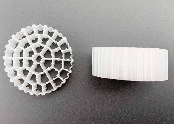 شراء لون أبيض HDPE K1 الوسائط المرشحة PE37 لتحسين جودة المياه online manufacture