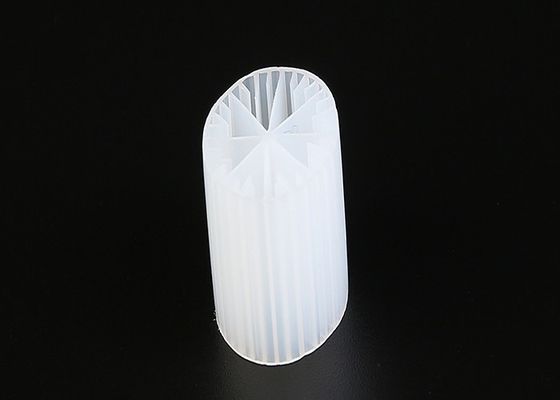 شراء 15*15ملم الحجم MBBR بيولوجيا الوسائط العذراء HDPE المواد اللون الأبيض للخزان اللاهوائي online manufacture