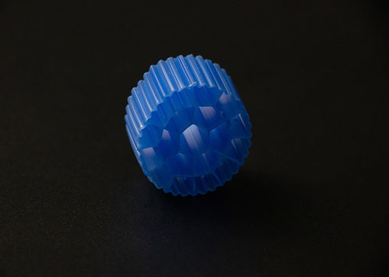 شراء 19 غرفه PE05 مادة HDPE MBBR الوسائط المرشحة اللون الأزرق online manufacture