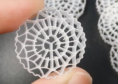 25 * 5MM مقاومة للأشعة فوق البنفسجية BIO Filter Media شكل زهرة البلاستيكية Biocell
