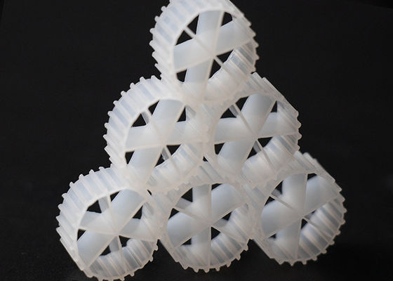 تكنولوجيا A / O اللون الأبيض HDPE Mbbr ناقل فيلم حيوي سريع