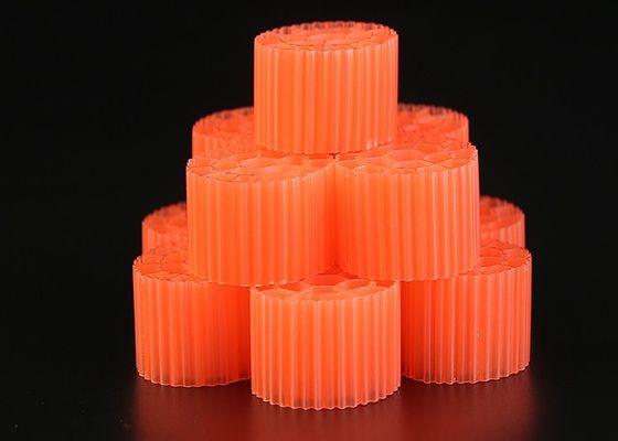 حياة خدمة طويلة مادة HDPE K1 وسائل تصفية لمعالجة مياه الصرف الصحي