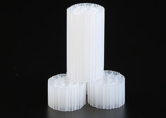 K3 معالجة المياه MBBR الوسائط البيولوجية HDPE البيولوجية Cel Colorul البلاستيك