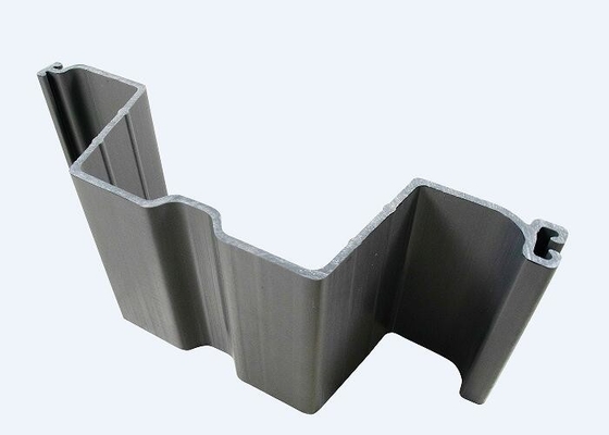 PVC الفينيل الخرجي U نوع ورقة كومة رمادي 10MM سمك