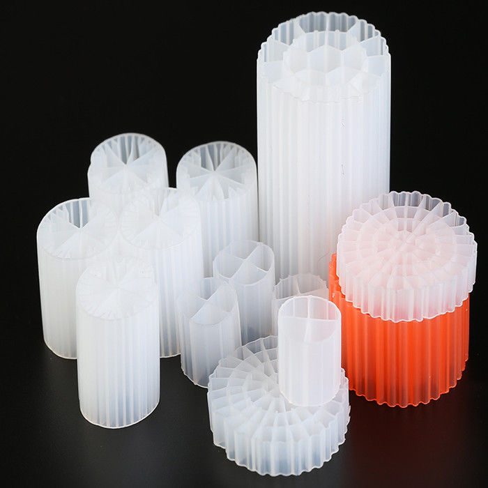 الوسائط المرشحة العائمة من HDPE العذراء الصديقة للبيئة استهلاك طاقة أقل