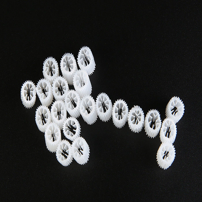 7 فتحات طواف فلتر الوسائط HIPS المواد البلاستيكية الخلية الحيوية للمجاري الصناعية