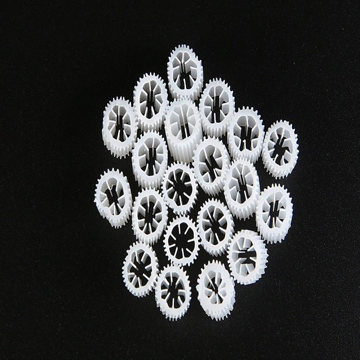 7 فتحات طواف فلتر الوسائط HIPS المواد البلاستيكية الخلية الحيوية للمجاري الصناعية