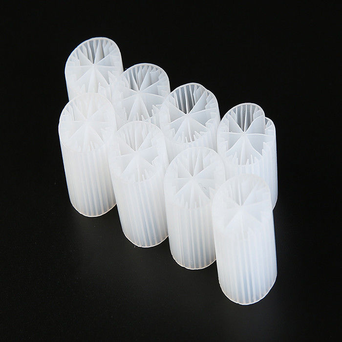 الوسائط المرشحة البلاستيكية HDPE MBBR لنظام RAS Long Life Span Media