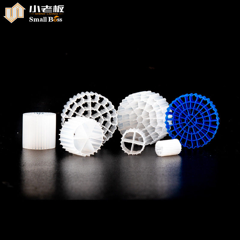 PE38 HDPE البلاستيكية Mbbr الوسائط المرشحة الحيوية لمعالجة المياه