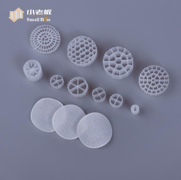 25*10mm FDA 800M2/M3 BIOCELL أنبوب بيولوجي حامل عائم