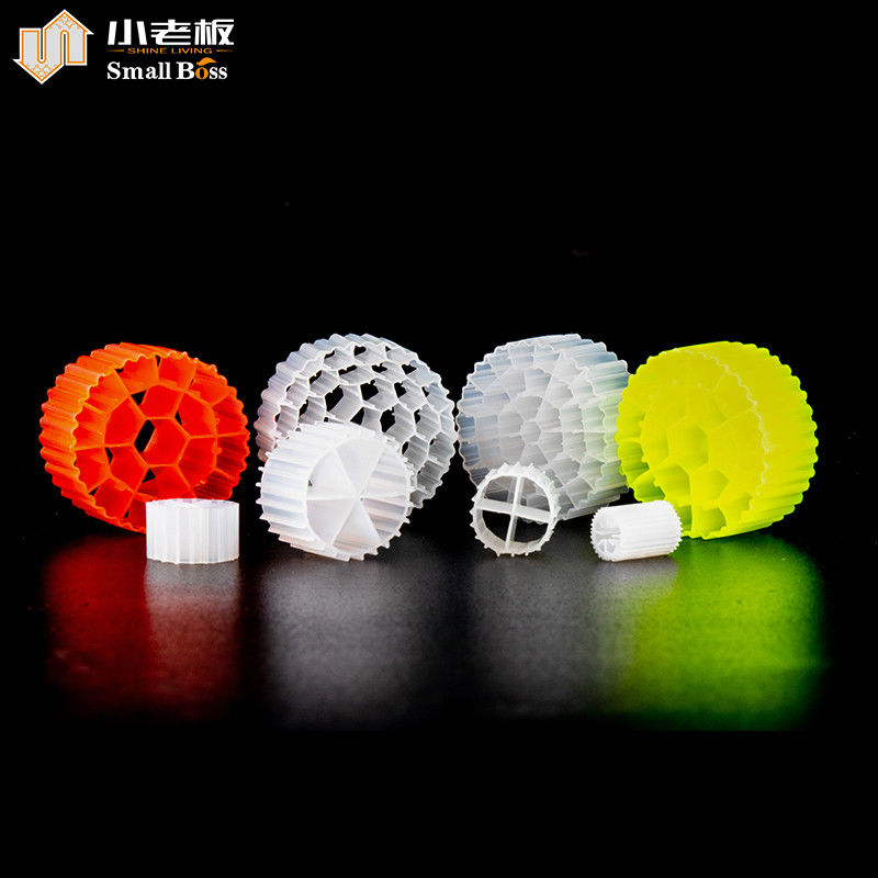 محطات معالجة مياه الصرف الصحي Bioball Filter Media Bio Media K1 PE02 Mbbr Media