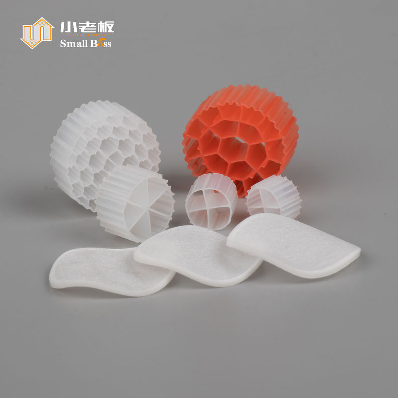 PE38 الوسائط المهنية لفلترات البلاستيكية HDPE المواد الحوض الوسائط الحيوية