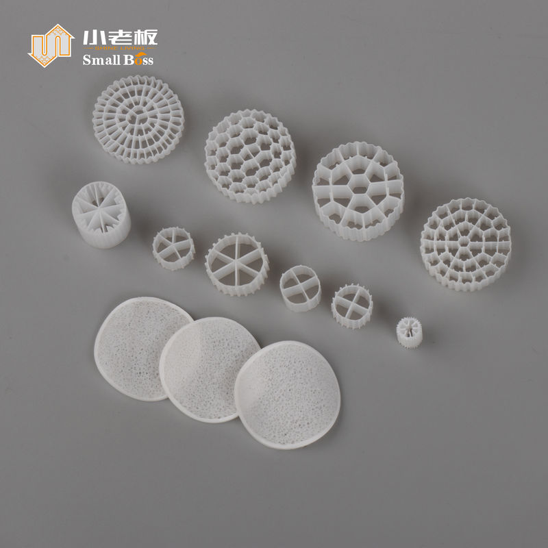 PE38 الوسائط المهنية لفلترات البلاستيكية HDPE المواد الحوض الوسائط الحيوية