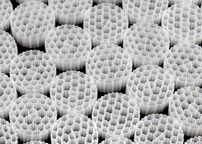 المياه المائية في الحوض Mbbr الناقل Bio Ball Filter Media Environment - Friendly