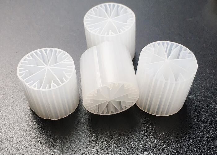 15*15ملم MBBR بيولوغرافي الوسائط المرشحة العائمة MEDIA عملية A / O