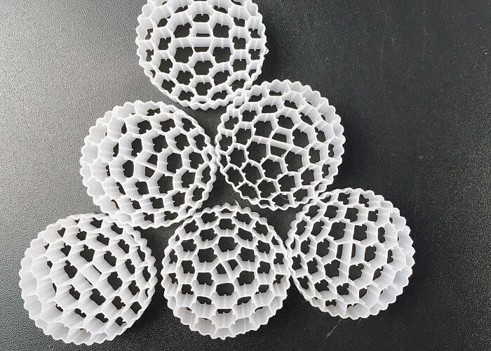 الصبغة الساخنة مواد Hdpe Fda Safty K3 وسائل المرشحات معالجة المياه الصناعية