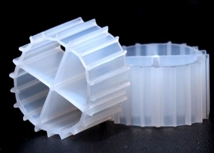 حامل الفيلم الحيوي ذو اللون الأبيض مع إزالة الكربونات ومواد HDPE العذراء