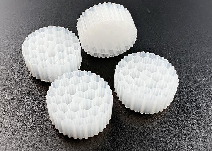 وسائل تصفية الخلايا الحيوية MBBR لمعالجة المياه في المدينة