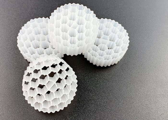 وسائل تصفية الخلايا الحيوية MBBR لمعالجة المياه في المدينة