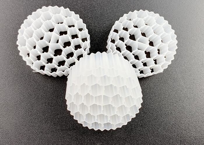 وسائل تصفية الخلايا الحيوية MBBR لمعالجة المياه في المدينة