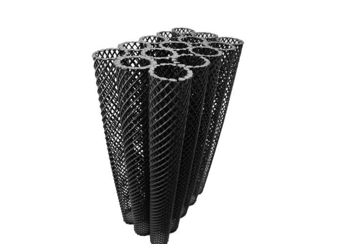 50MM حفرة HDPE بيولوك فلتر الوسائط لبركة كوي