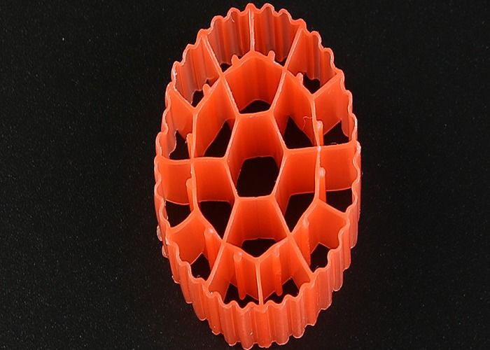 19 حفرة K3 بيولوسيل فلتر الوسائط مع مادة HDPE العذراء واللون الأبيض