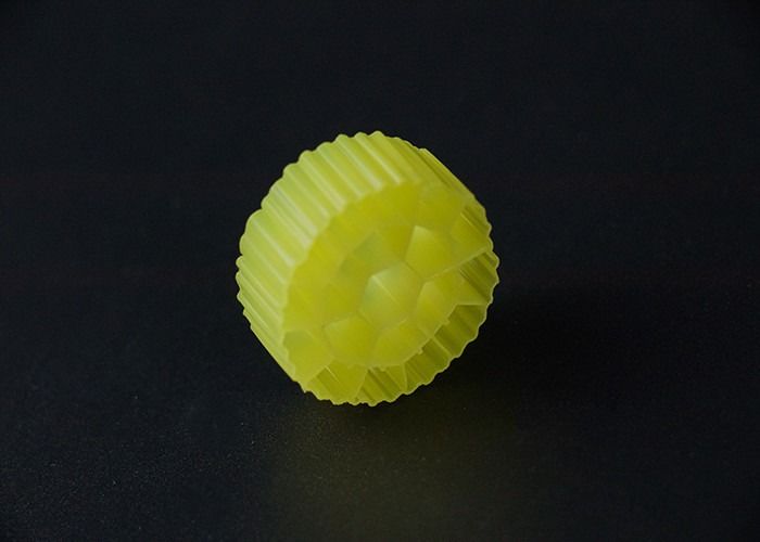 الملون الأبيض MBBR فلتر الوسائط K3 الوسائط الحيوية مقاومة تأثير جيدة مع HDPE العذراء